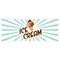 Signmission Ice Cream 3 Banner Heavy Duty 13 Oz Vinyl with Grommets Single Sided B-72 Ice Cream 3 - alternate 1